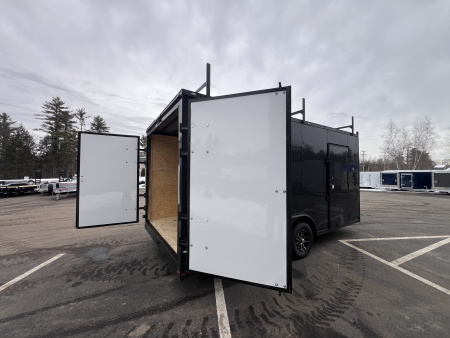 New 2026 Spartan 8.5X16+2ft V-nose /7' interior height / .080 Polycore/ Blackout Package/Contractor Package/ Walkable-Roof- 7000GVW