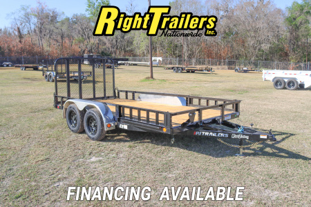 New 2026 7x14 PJ ATV Utility Trailer