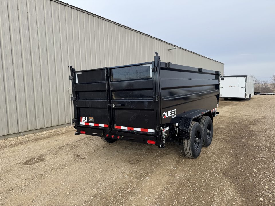 New 2026 PJ Trailers 14' D7 High Side Dump Trailer