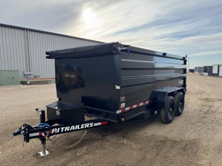 New 2026 PJ Trailers 14' D7 High Side Dump Trailer