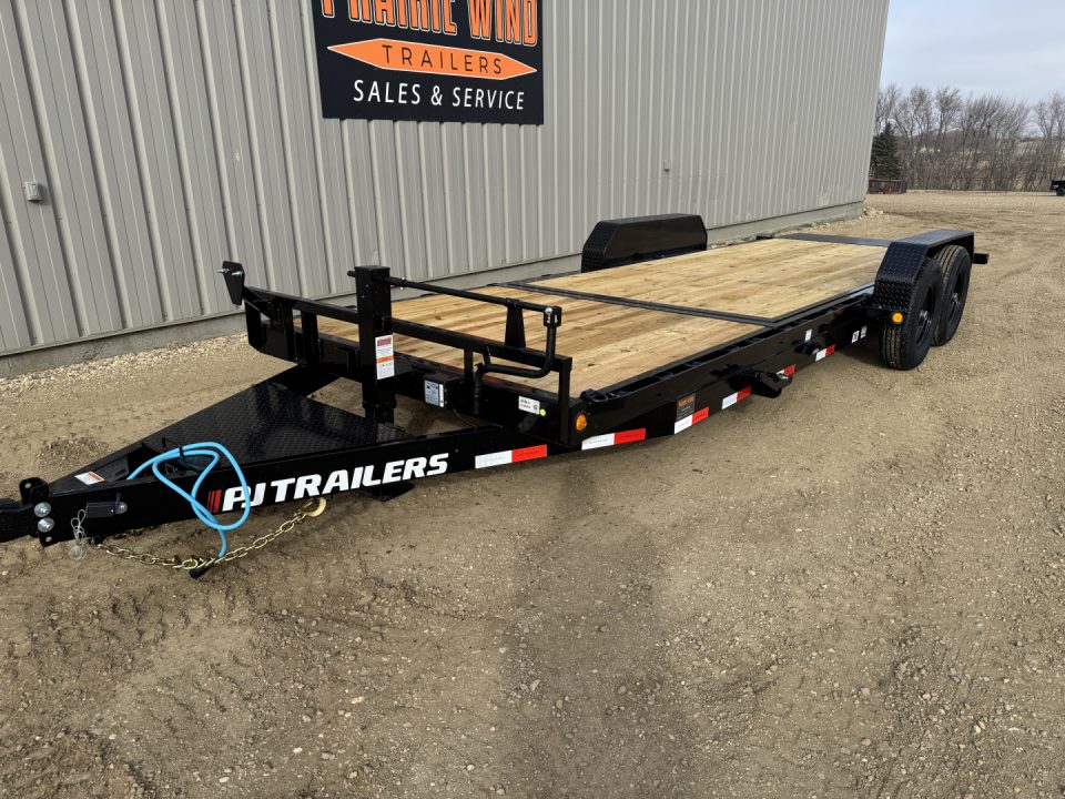 New 2026 PJ Trailers 22' T6 Tiltbed Equipment Tilt Trailer
