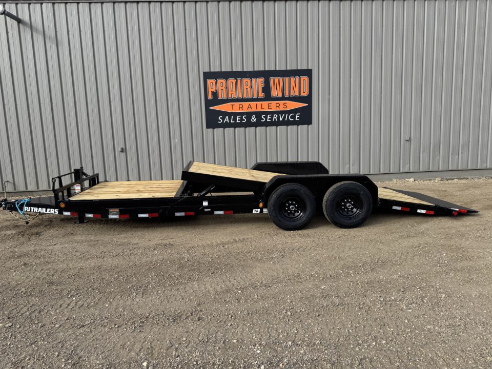New 2026 PJ Trailers 22' T6 Tiltbed Equipment Tilt Trailer