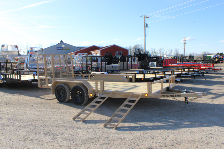 New 2026 PJ TRAILERS 83  x 16' UL Utility Trailer