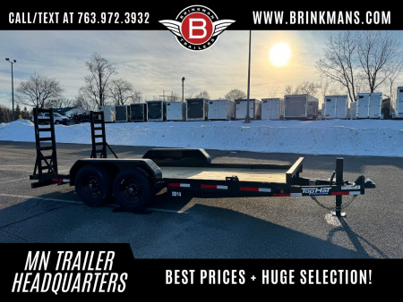 New Top Hat 81x16 Equipment / Skid Steer Trailer