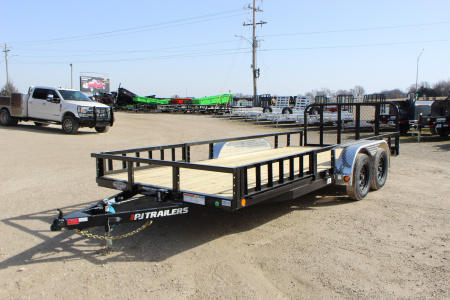 New 2026 PJ Trailers UL 83 x18' Utility Trailer