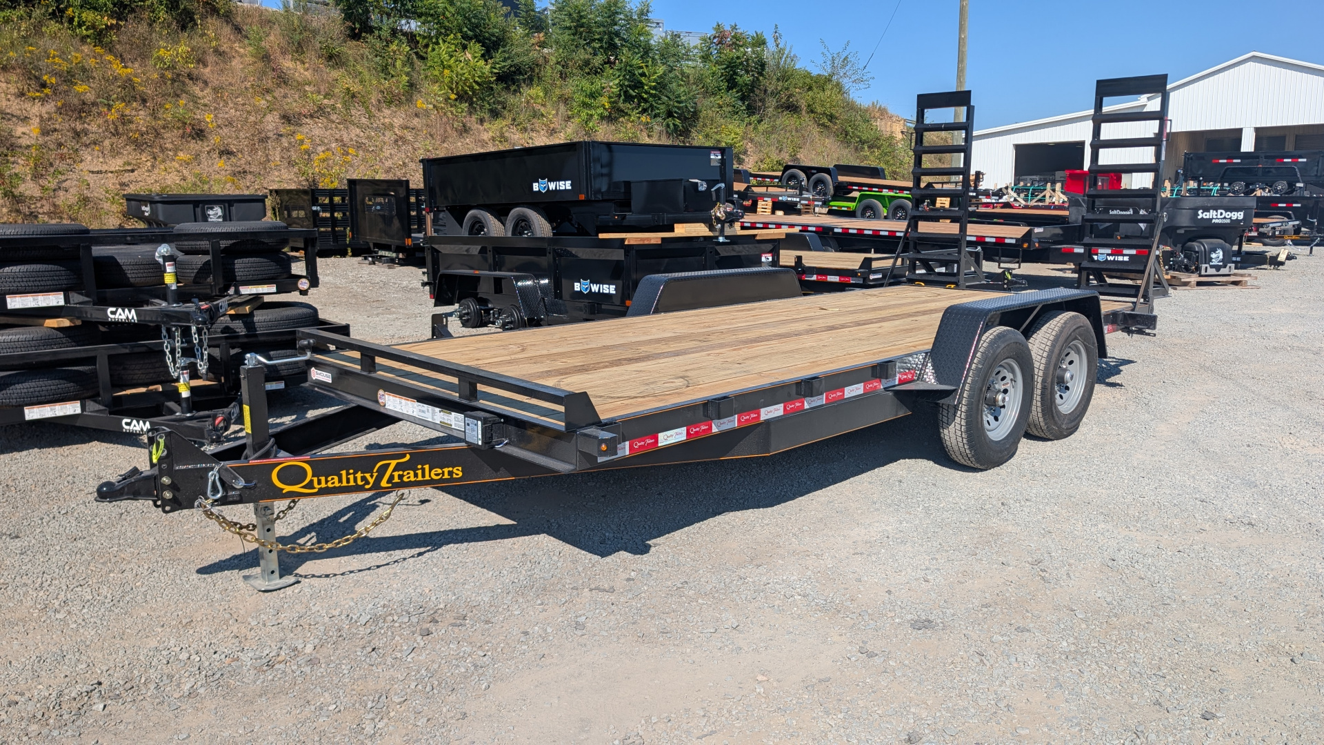 New 2026 Quality Trailers 18' General Duty Equipment Trailer w/ NO DOVE