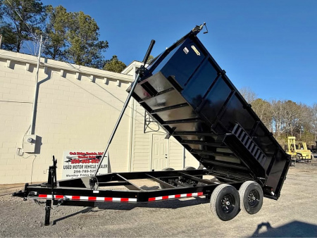 New 2026 Oak Ridge 7x16x4 14k Dump Trailer