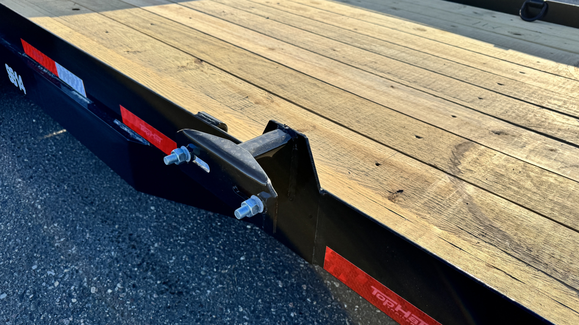 7×18 Equipment Flatbed Trailer photo 9