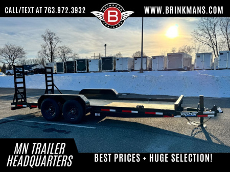 New Top Hat 81x18 Equipment / Skid Steer Trailer