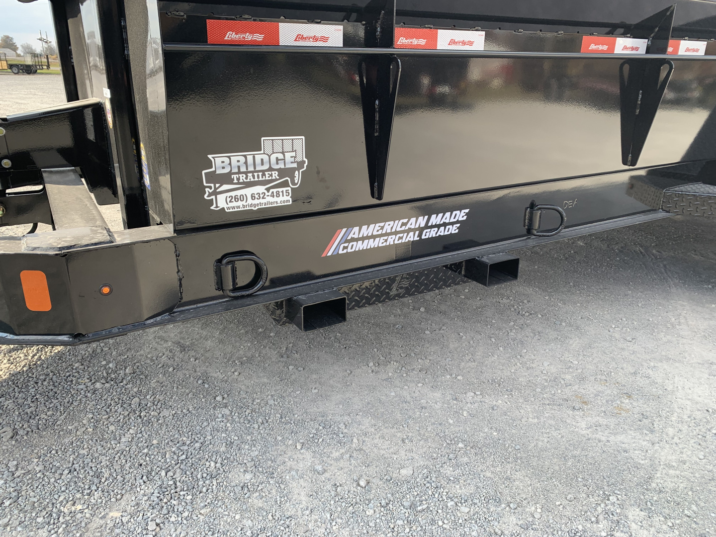 New 2026 Liberty LD14K83X16B8TS (83" X 16') 15.4K Telescopic Dump Trailer