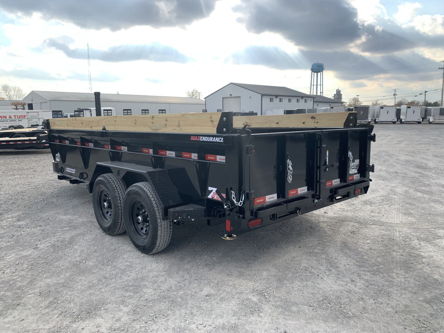 New 2026 Liberty LD14K83X16B8TS (83" X 16') 15.4K Telescopic Dump Trailer