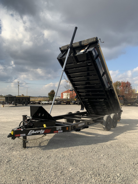 New 2026 Liberty LD14K83X16B8TS (83" X 16') 15.4K Telescopic Dump Trailer