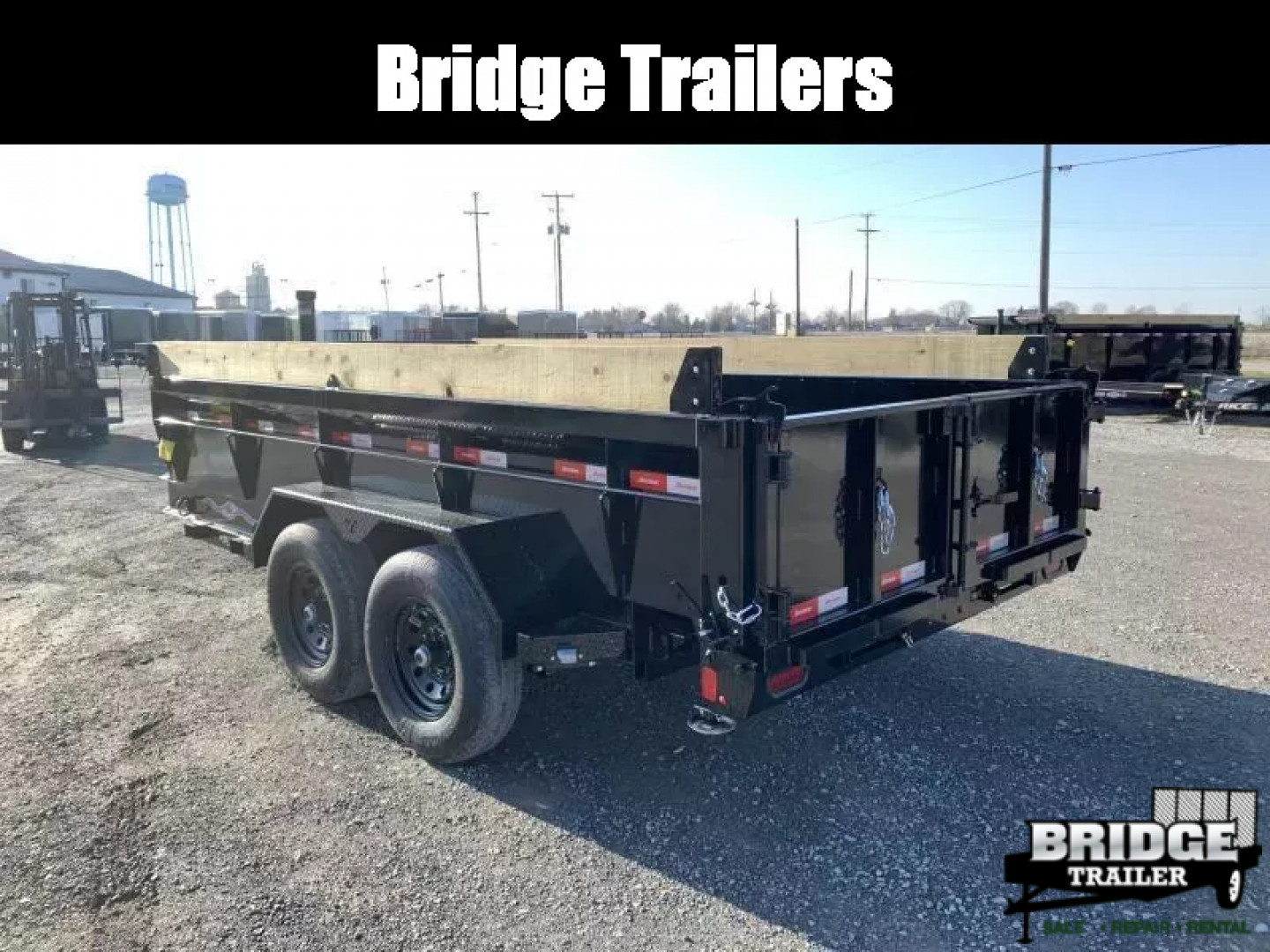 New 2026 Liberty LD14K83X14B8TSFT (83" X 14') 14K Telescopic Dump Trailer