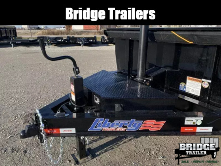 New 2026 Liberty LD14K83X14B8TSFT (83" X 14') 14K Telescopic Dump Trailer