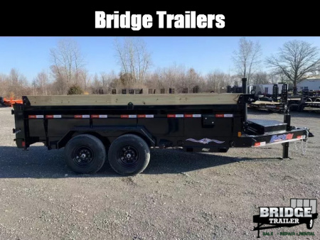 New 2026 Liberty LD14K83X14B8TSFT (83" X 14') 14K Telescopic Dump Trailer