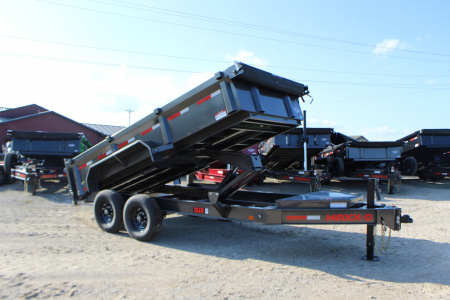 New 2026 MAXX-D DJX 14' BP Dump Trailer