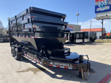 New 2026 Iron Bull DBB 16’x83” Rolloff package Dump Trailer
