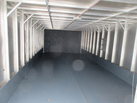 Used 2000 Newman Sled Bed Enclosed Snowmobile Trailer