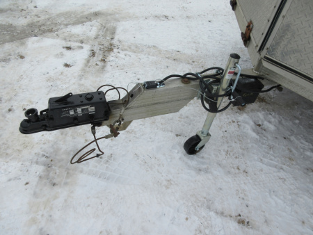 Used 2000 Newman Sled Bed Enclosed Snowmobile Trailer