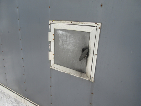 Used 2000 Newman Sled Bed Enclosed Snowmobile Trailer