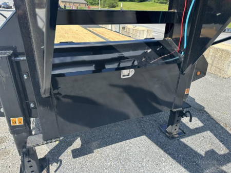 New 2026 Big Tex Trailers 22GN GN 102x 25 +5 MegaRamps Black Equipment Trailer