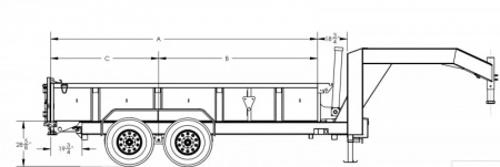 New 2026 Big Tex Trailers 14GT16p4 Dump Trailer