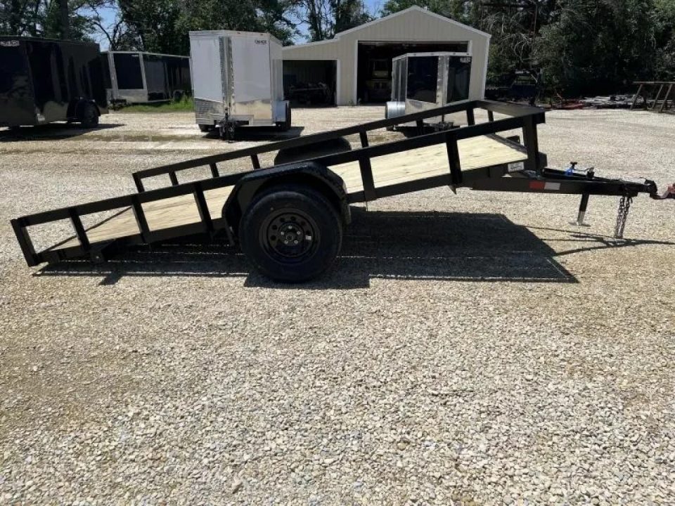 New 2025 76'x12' Tilt Utility Trailer - STAG Trailers