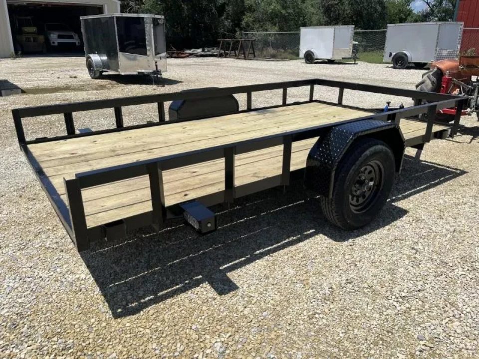 New 2025 76'x12' Tilt Utility Trailer - STAG Trailers