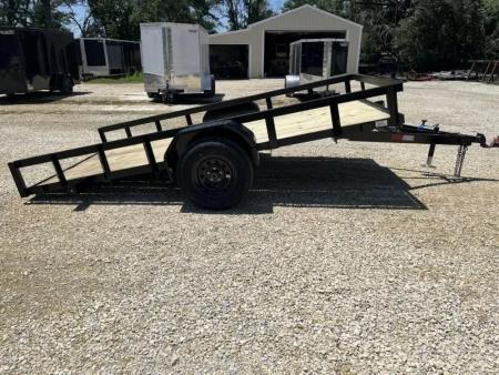 New 2025 76'x12' Tilt Utility Trailer - STAG Trailers
