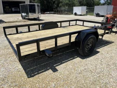 New 2025 76'x12' Tilt Utility Trailer - STAG Trailers