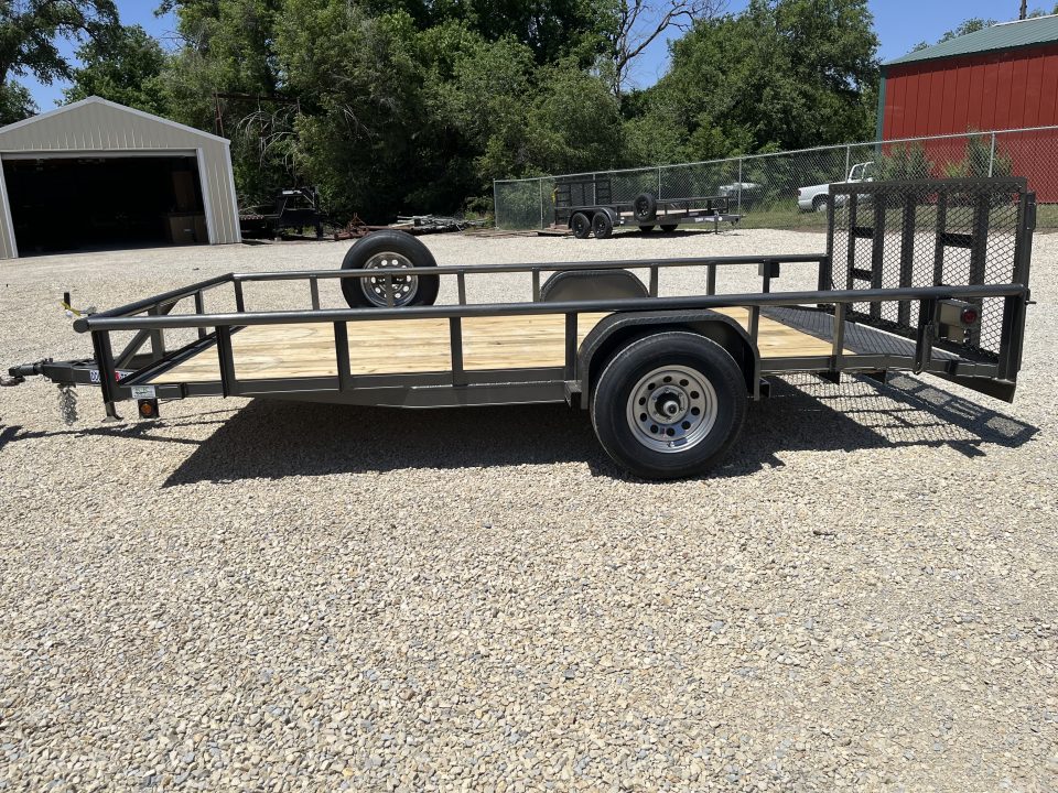 New 2026 Double A 83"x14' Dovetail 5200# Axle Utility Trailer Utility Trailer