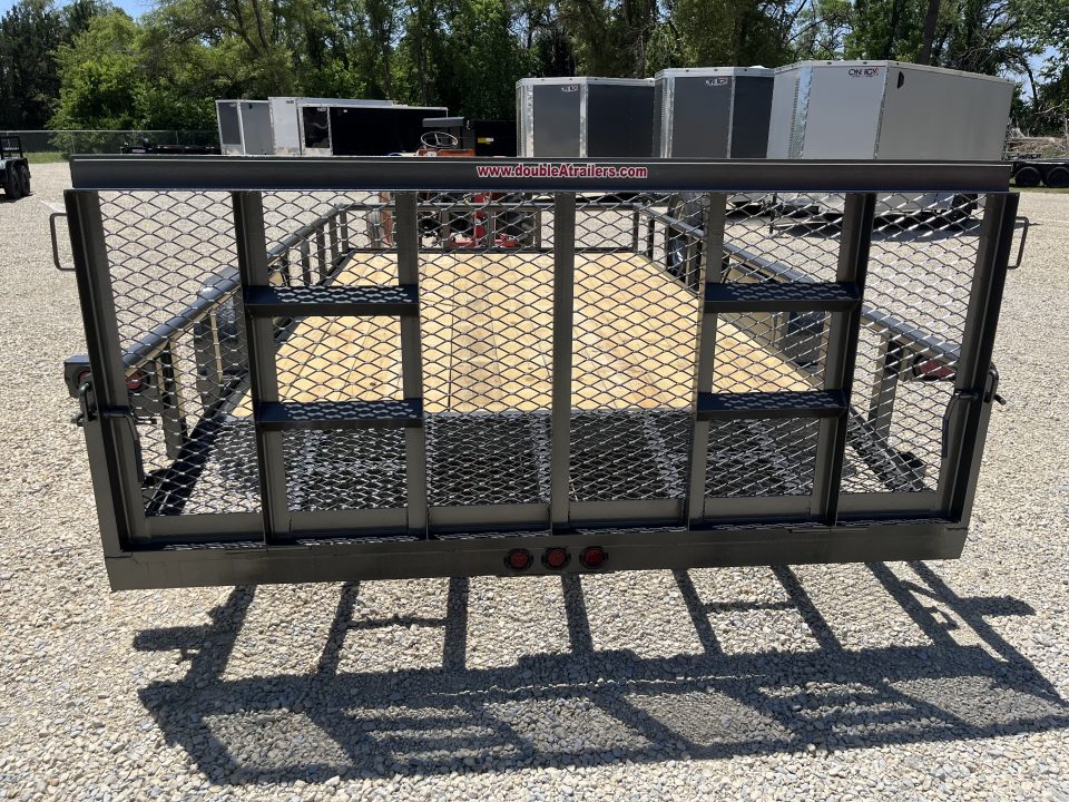 New 2026 Double A 83"x14' Dovetail 5200# Axle Utility Trailer Utility Trailer