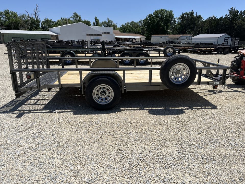 New 2026 Double A 83"x14' Dovetail 5200# Axle Utility Trailer Utility Trailer