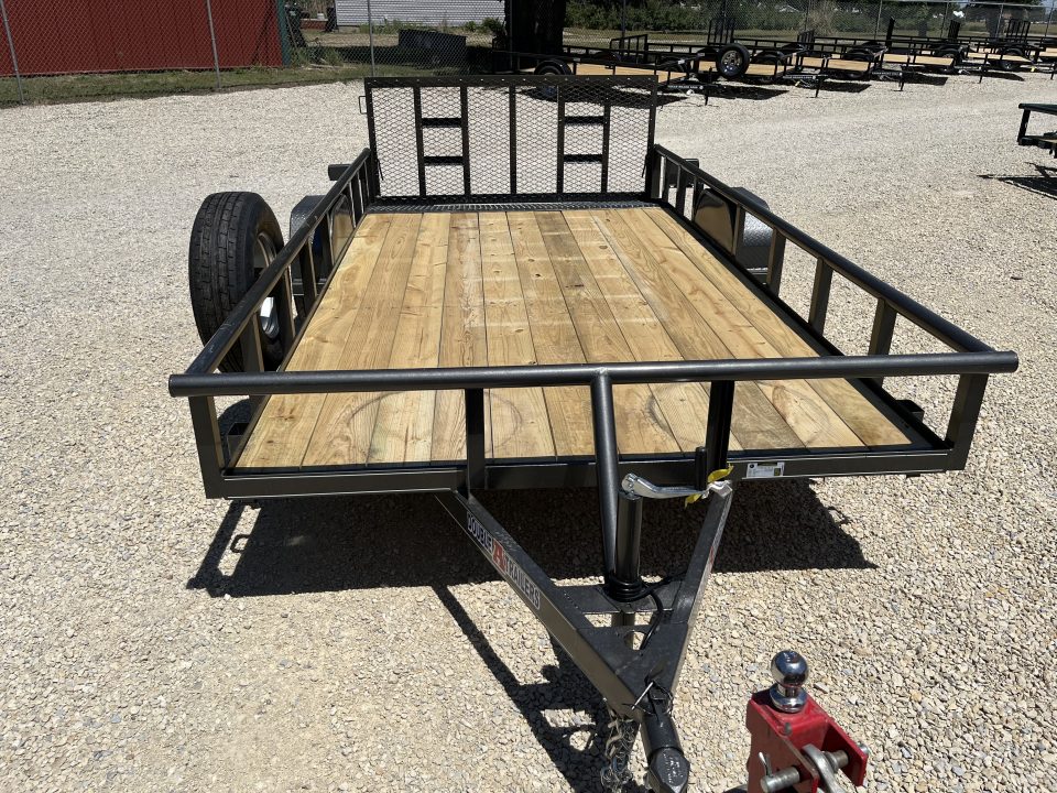 New 2026 Double A 83"x14' Dovetail 5200# Axle Utility Trailer Utility Trailer