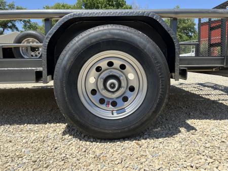 New 2026 Double A 83"x14' Dovetail 5200# Axle Utility Trailer Utility Trailer