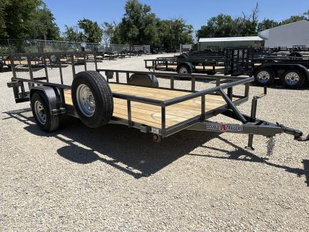 New 2026 Double A 83"x14' Dovetail 5200# Axle Utility Trailer Utility Trailer