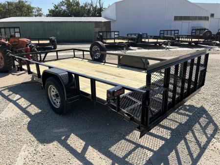 New 2026 Double A 77"x14' Dovetail Utility Trailer