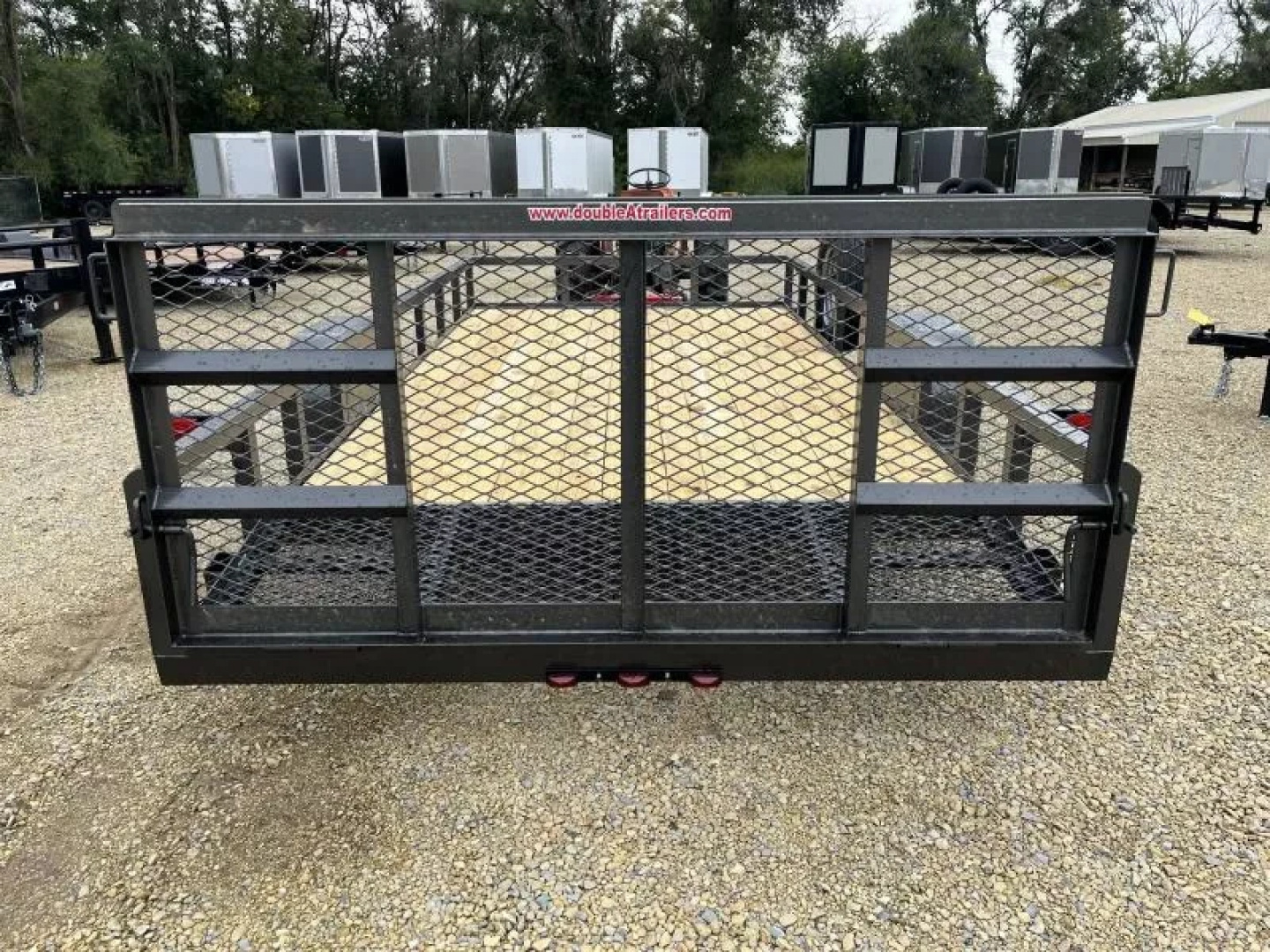 New 2026 Double A 77"x14' Dovetail Utility Trailer Utility Trailer
