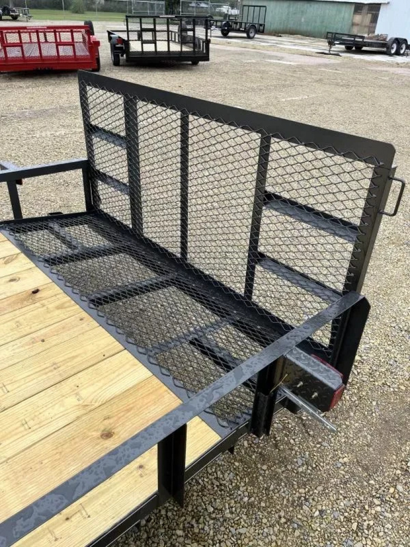 New 2026 Double A 77"x14' Dovetail Utility Trailer Utility Trailer