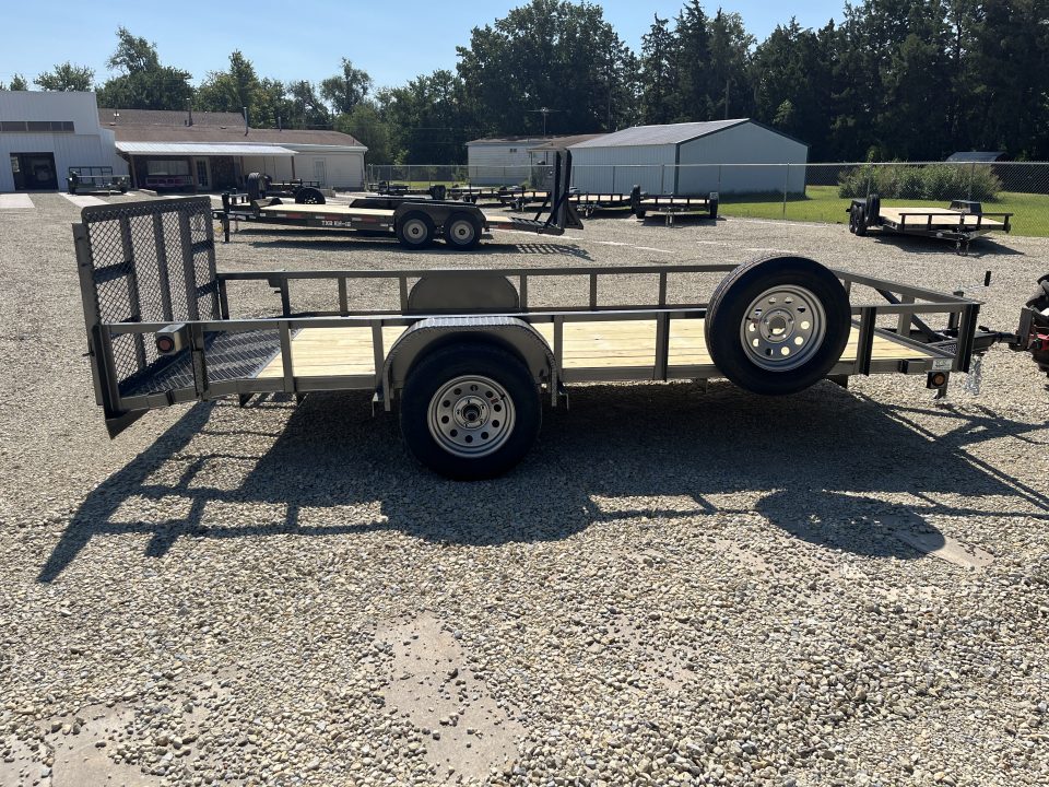 New 2026 Double A 77"x14' Dovetail Utility Trailer