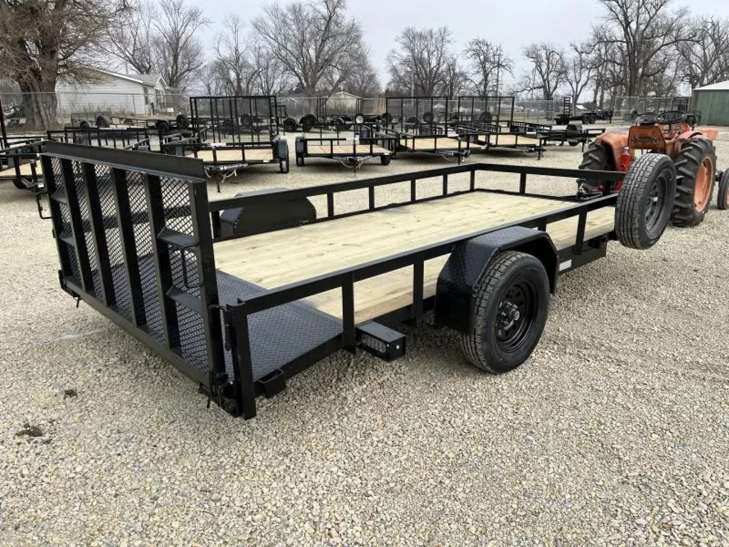 New 2027 Stag Trailers 82"x14' Dovetail Utility Trailer Utility Trailer