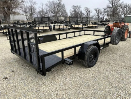 New 2027 Stag Trailers 82"x14' Dovetail Utility Trailer Utility Trailer