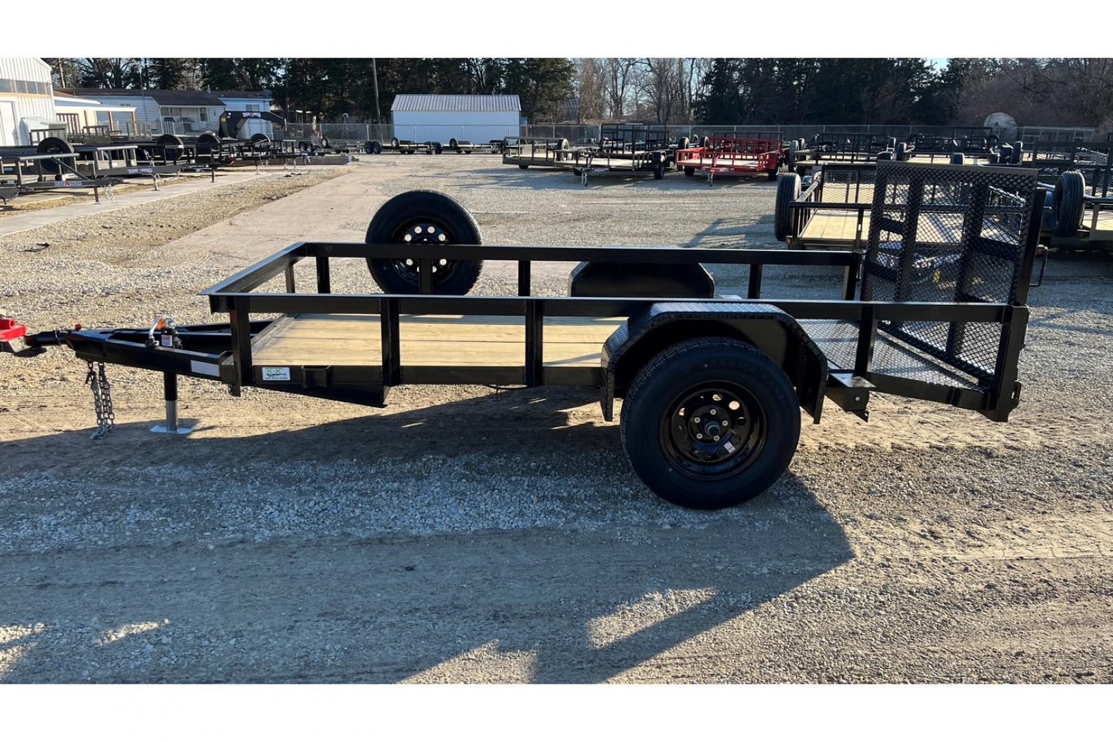 New 2026 5'x10' Dovetail Utility Trailer - STAG Trailers