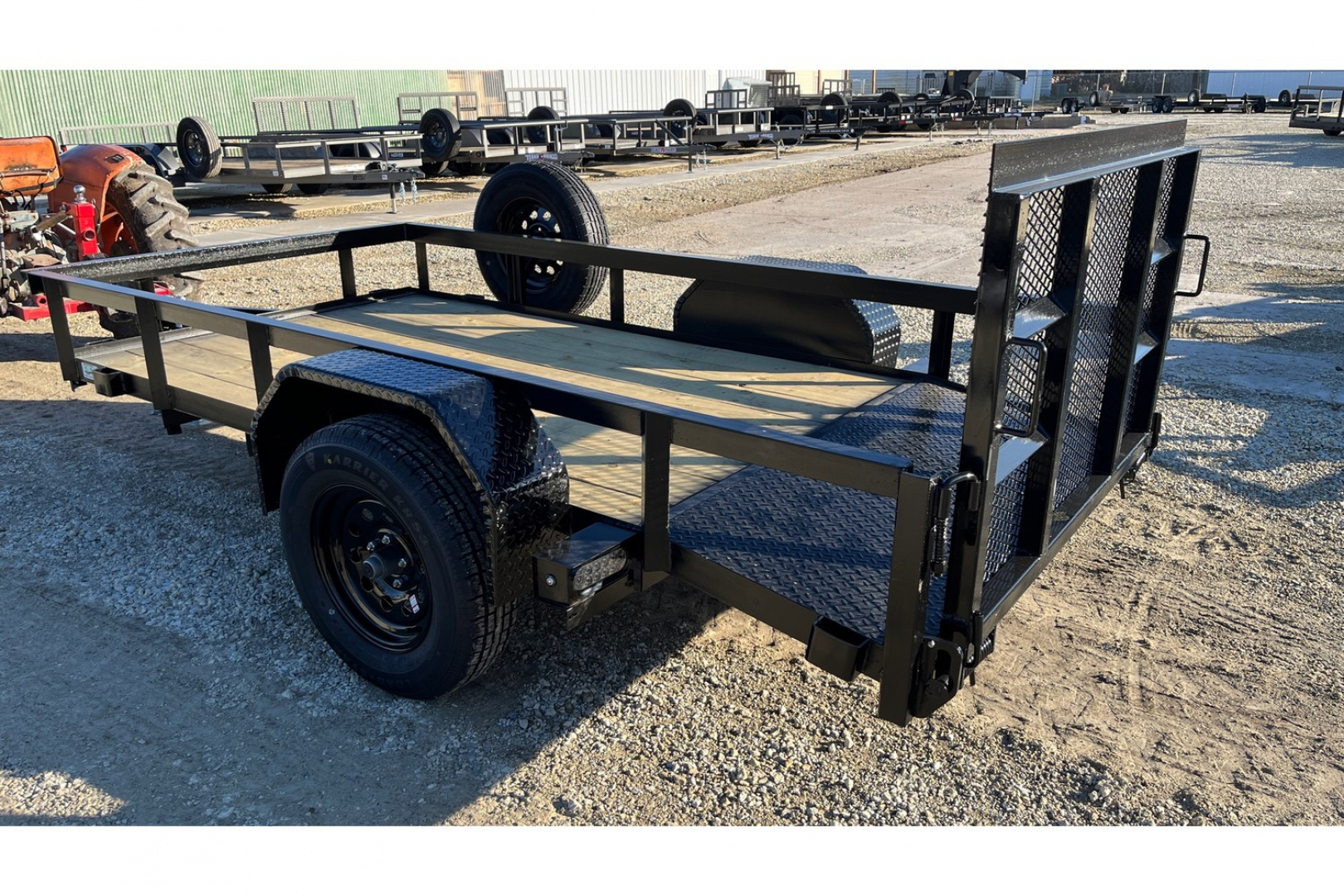 New 2026 5'x10' Dovetail Utility Trailer - STAG Trailers