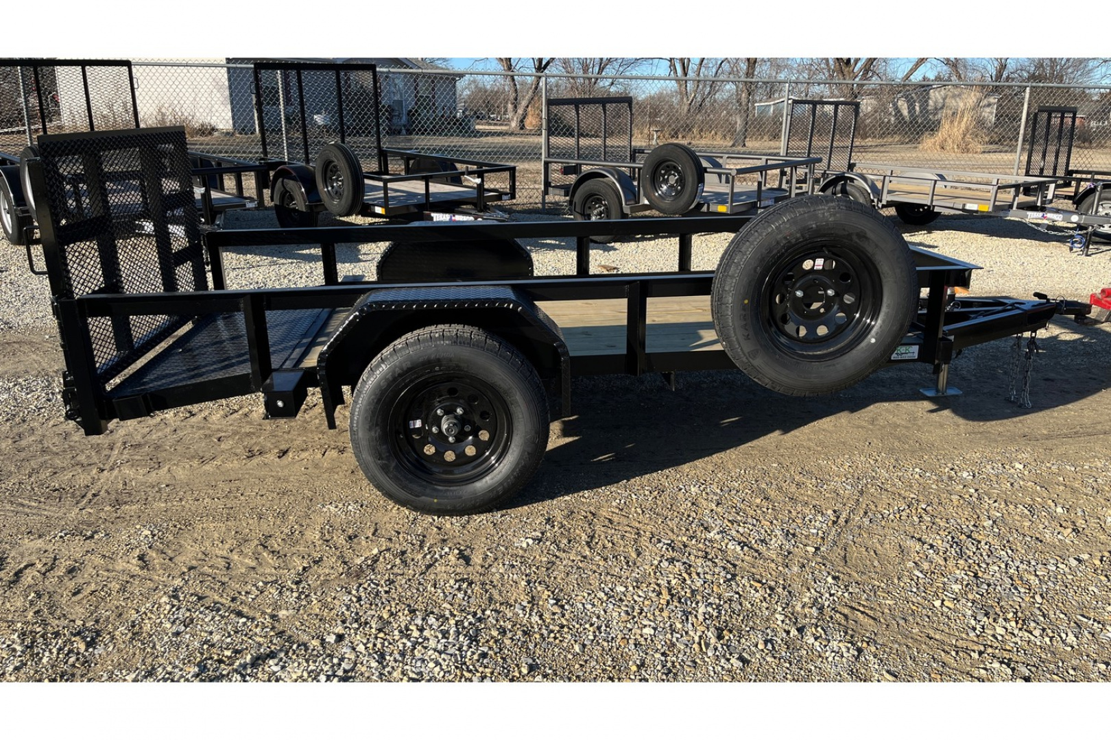 New 2026 5'x10' Dovetail Utility Trailer - STAG Trailers