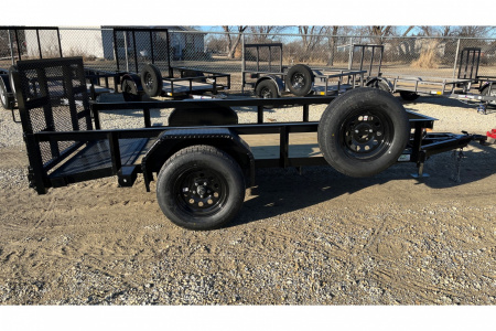 New 2026 5'x10' Dovetail Utility Trailer - STAG Trailers