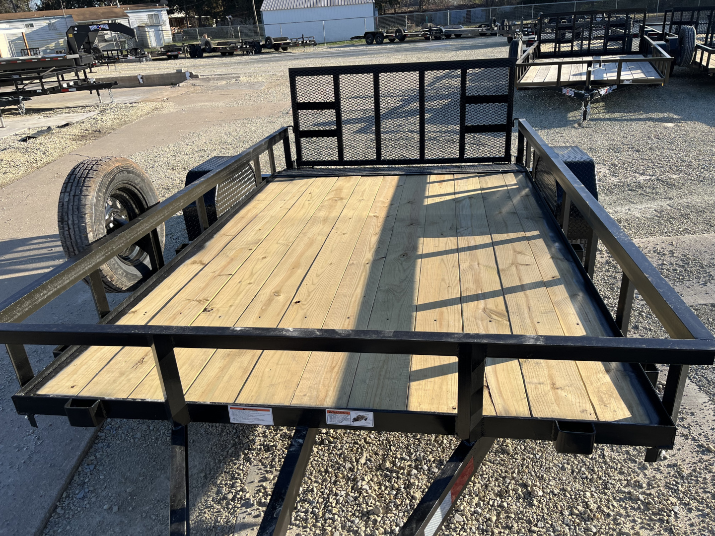 New 2026 82"x12' Dovetail Utility Trailer - STAG Trailers