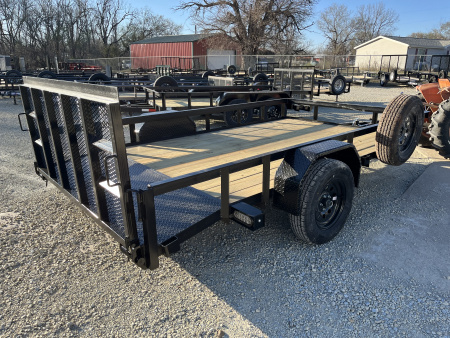 New 2026 82"x12' Dovetail Utility Trailer - STAG Trailers