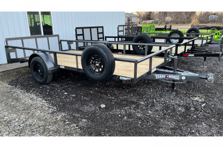 New 2026 77 x14' Dovetail Utility Trailer - Texas Bragg Trailers