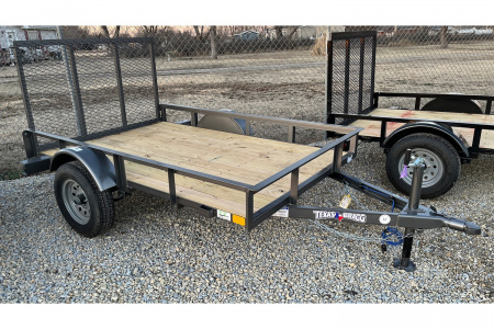 New 2026 5x8 Utility Trailer - Texas Bragg Trailers